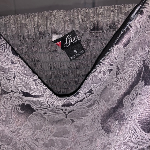 Guess Gray Corset Top - Picture 3 of 3